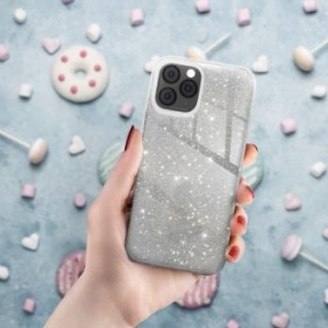 Shining Case Samsung Galaxy A26 5G / A17 5G Srebrny - 197048
