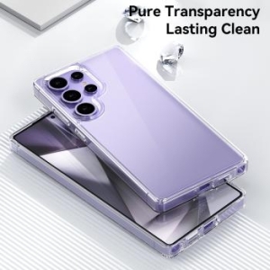 Markowy Armor Case Rock Crystal Transparent Series Samsung Galaxy S25 Ultra Przezroczysty - 197078