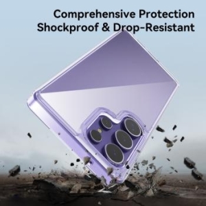 Markowy Armor Case Rock Crystal Transparent Series Samsung Galaxy S25 Ultra Przezroczysty - 197079