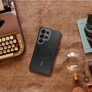 Gentleman Mag Cover Samsung Galaxy S25 5G Czarny - 197186