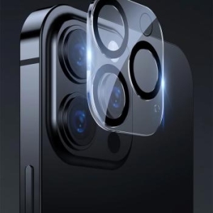 Szkło Hartowane na aparat (LENS) Hard Silk Print Apple iPhone 17 Pro (wyspa) - 197102