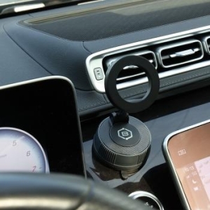 Uchwyt magnetyczny próżniowy z żelem do szyby / deski Blavec BHV-03 Czarny - 197460