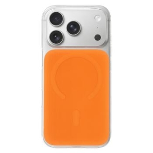 Markowy Silikon Glossy Magsafe Case Apple iPhone 17 Pro Pomarańczowy - 197516