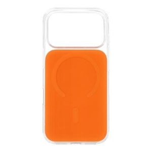 Markowy Silikon Glossy Magsafe Case Apple iPhone 17 Pro Pomarańczowy - 197517