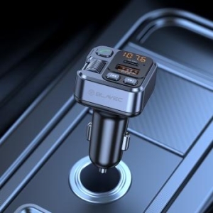 Transmiter FM Blavec Flash TR-05 MP3, Bluetooth - USB + Typ C - PD 30W Czarny - 197705