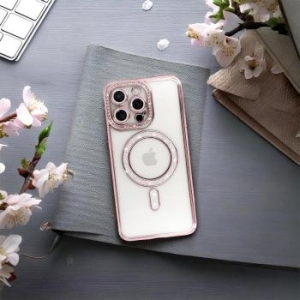 Bling Magsafe Case Samsung Galaxy A26 5G / A17 5G Różowy - 197738