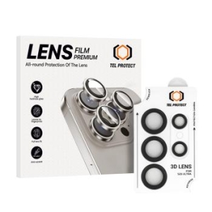 Szkło Hartowane na aparat Tel Protect 3D Lens Samsung Galaxy S26 Ultra Czarny (obiektyw 5 sztuk) - 197940