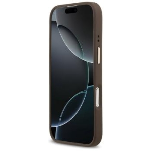 Markowy Hard Case Guess PU 4G W Classic Apple iPhone 17 Brązowy - 197926