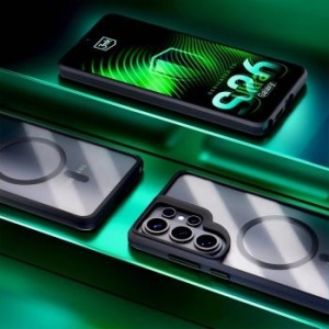 Markowy Armor Case 3mk Satin Armor MagCase Samsung Galaxy S26 Ultra Przezroczysty/Czarny - 198064