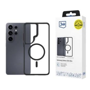 Markowy Armor Case 3mk Satin Armor MagCase Samsung Galaxy S26 Ultra Przezroczysty/Czarny - 198065