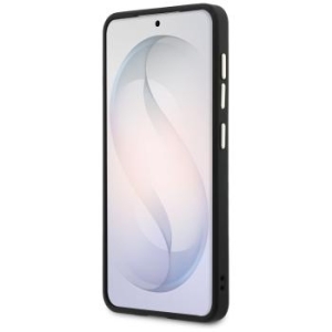 Markowy Hard Case Guess Perforated Logo MagSafe Samsung Galaxy S26 Czarny - 198388