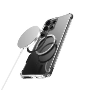 Markowy Armor Case Rock Crystal Clear Magnetic Series Samsung Galaxy S26 Przezroczysty/Czarny - 198164