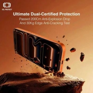 Szkło Hartowane Tel Protect 10X AR 3.0 AntiReflective Titanium Glass Apple iPhone 17 Pro - 198840