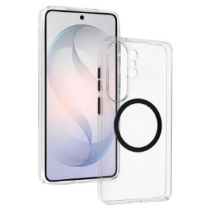 Markowy Silikon Liavec Pure Case Samsung Galaxy S26 Ultra Czarny - 198646