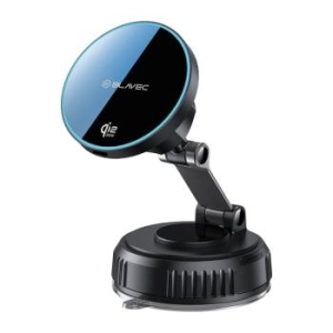 Uchwyt do szyby próżniowy magnetyczny z ładowaniem indukcyjnym Blavec BHC-02 Qi2.2 25W Czarny - 207225