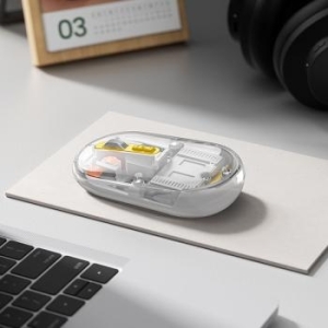 Myszka Bluetooth Hoco 2,4G 1600 dpi Dual Mode GM35 Biały - 198517