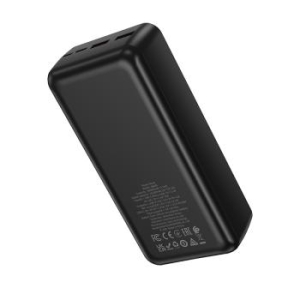 Power Bank 30000mAh 2xUSB + Typ C BJ80B Borofone Clever QC 3.0 22,5W PD 20W Czarny - 198644