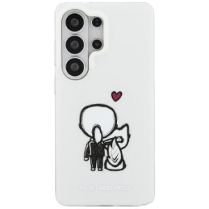 Markowy Hard Case Karl Lagerfeld IML Karl&Choupette MagSafe Samsung Galaxy S26 Ultra Przezroczysty - 198605