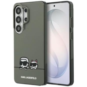 Markowy Hard Case Karl Lagerfeld IML Peekaboo Karl&Choupette MagSafe Samsung Galaxy S26 Ultra Czarny - 198608