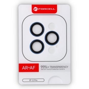 Szkło Hartowane na aparat Apple iPhone 12 Pro Forcell Premium Pacyficzny Niebieski - 199002