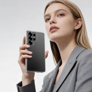 Markowy Armor Case Rock Crystal Transparent Series Samsung Galaxy S26 Ultra Przezroczysty - 199039