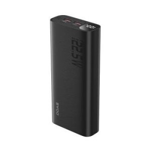 Power bank 22,5W 20000mAh z wyświetlaczem LCD BWOO Czarny - 199164