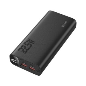 Power bank 22,5W 20000mAh z wyświetlaczem LCD BWOO Czarny - 199165
