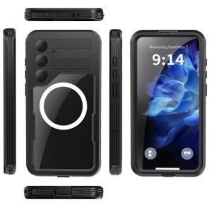 Markowy Armor Case Shellbox Mars Wodoodporny Samsung Galaxy S25 Plus Czarny - 199348