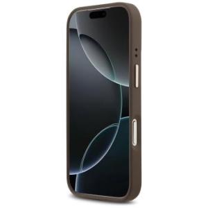 Markowy Hard Case Guess PU 4G W  Classic Apple iPhone 17 Pro Brązowy - 199519
