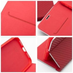 Vennus Book Carbon Apple iPhone 16 Pro Czerwony - 199862