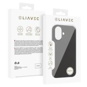 Markowy Armor Case Liavec Silky Case with Metal Camera Frame Apple iPhone 17 Czarny - 201074