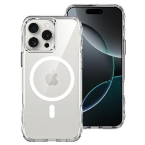 Slim Defender MagSafe Case Apple iPhone 16 Pro Max Przezroczysty - 201067