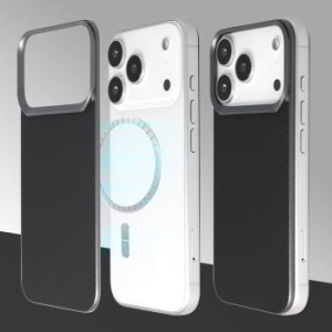 Markowy Armor Case Liavec Carbon Layer Magsafe Aramid Fiber Cover Apple iPhone 17 Pro Czarny - 200835