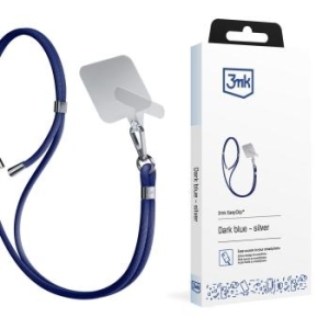 Smycz do telefonu 3mk EasyClip Granatowy - 201119