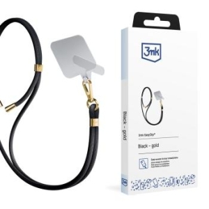 Smycz do telefonu 3mk EasyClip Czarny - 201127