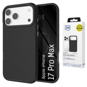Markowy Armor Case 3mk Fortis MagCase Apple iPhone 17 Pro Max Czarny - 201132