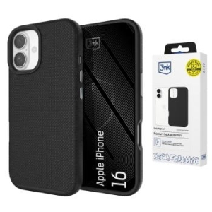 Markowy Armor Case 3mk Fortis MagCase Apple iPhone 16 Czarny - 201136