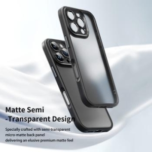 Markowy Armor Case Rock Guard Touch Matte Series Apple iPhone 16 Pro Max Niebieski - 201411