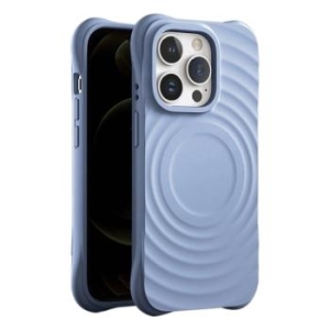 Wave MagSafe Case Apple iPhone 12 / 12 Pro Niebieski - 201345