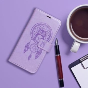 Mezzo Book Apple iPhone 16e (SE 4 2025) Łapacz snów Fioletowy - 202173