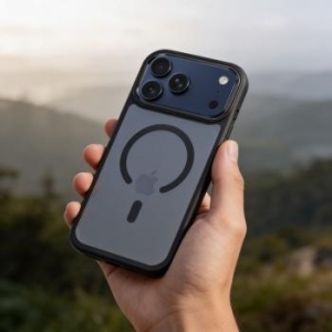 Smoke Hybrid Premium MagSafe Apple iPhone 17 Czarny - 201685