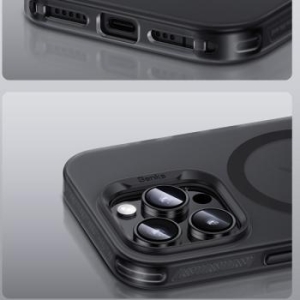 Markowy Armor Case Benks Magnetic Lucid Armor Apple iPhone 16 Pro Czarny (Camera Control Button) - 201575