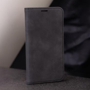 Suede Book Motorola Moto G34 5G Czarny - 201591