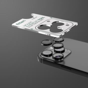 Szkło na aparat Etteri Apple iPhone 16 Pro / 16 Pro Max Czarny - 201607