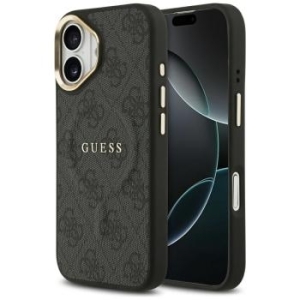 Markowy Hard Case Guess PU 4G W  Classic Apple iPhone 17 Czarny - 201564