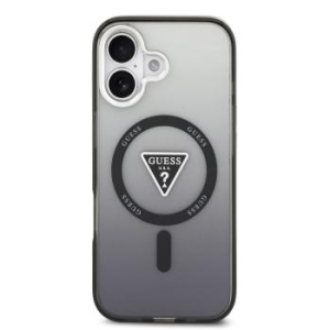 Markowy Hard Case Guess IML Gradient W  Triangle Logo Apple iPhone 17 Czarny - 201545