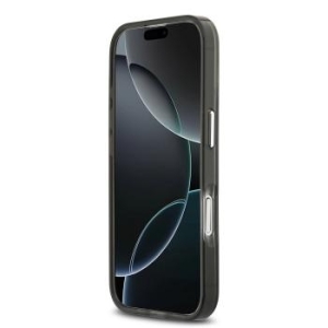 Markowy Hard Case Guess IML Gradient W  Triangle Logo Apple iPhone 17 Czarny - 201546