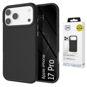 Markowy Armor Case 3mk Fortis MagCase Apple iPhone 17 Pro Czarny - 201761