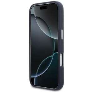Markowy Hard Case Karl Lagerfeld PU FW W  K&C Head Pin Apple iPhone 17 Pro Niebieski - 202058