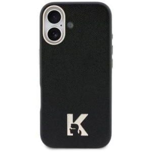 Markowy Hard Case Karl Lagerfeld PU FW W  KHead Logo Apple iPhone 17 Czarny - 202069